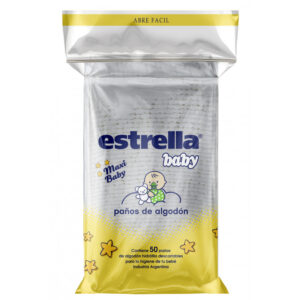 ESTRELLA BABY Maxi paños de algodón
